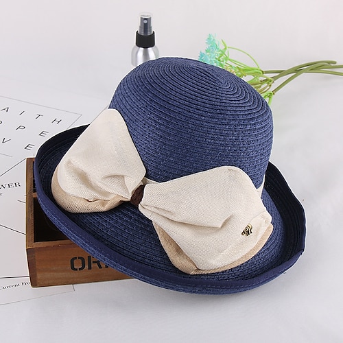 

Hats Fancy Plain Casual Holiday Elegant With Bow(s) Headpiece Headwear