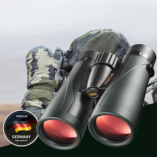 

10/12 X 50 mm Binoculars Roof Waterproof Video Night Vision Ultra Clear 320/274 m Fully Multi-coated BAK4 Camping / Hiking Outdoor Exercise Hunting and Fishing Silicon Rubber Spectralite ABSPC / #