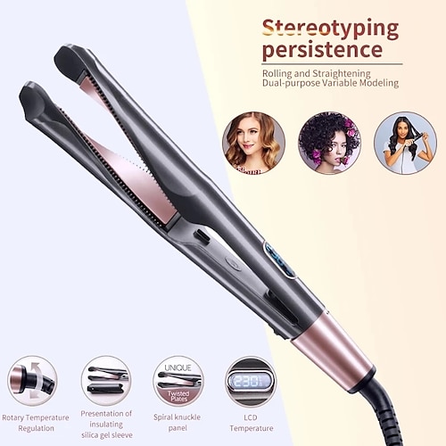 

Ceramic Hair Care Curl Automatic Spiral Twist Hair Curler Rotating Hair Curler Straight Hair Hair Hair Electric Clip Coil Stra