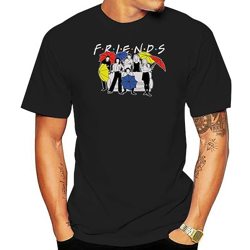 

Inspired by The Umbrella Academy Season 3 TV Series T-shirt TV Movie 100% Polyester Anime Classic Street Style T-shirt For Men's / Women's / Couple's