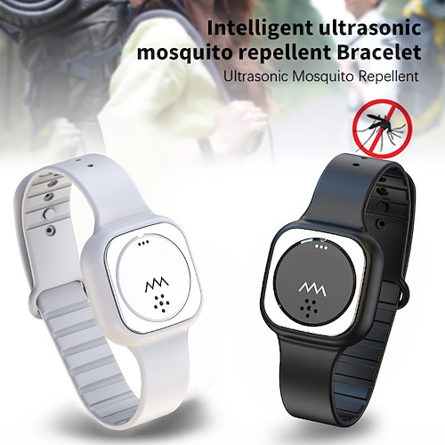 

Ultrasonic Mosquitoes Repeller Bracelet Anti Mosquitoes Bite Wristband Smart Prevent Mosquitoes Wrist Watch