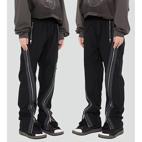 

Retro Vintage Punk & Gothic Hip Hop Street Style High Street Pants Cargo Pants Men's Costume Vintage Cosplay Vacation Casual Daily Pants Carnival
