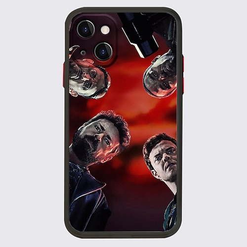 

The Boys Anime Phone Case For Apple iPhone 13 Pro Max 12 11 SE 2022 X XR XS Max 8 7 Unique Design Protective Case Transparent Pattern Dustproof Back Cover TPU