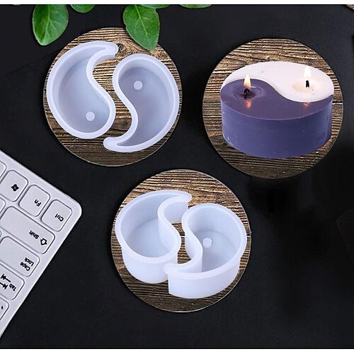 

Tai Chi Candle Silicone Mold Dripping Aromatherapy Candle Gift
