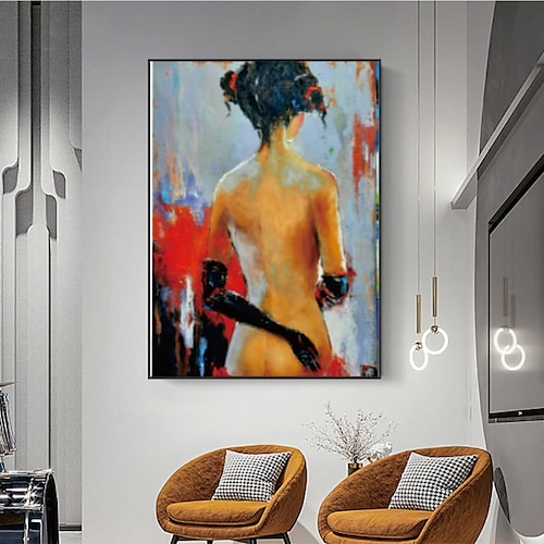 

Handmade Hand Painted Oil Painting Wall Art Nude Women Beauty Nude Decoration Home Decoration Decor Canvas Paintingfor Living Room