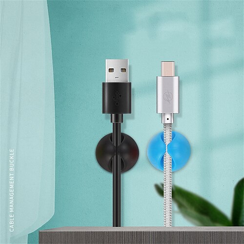 

Data Cable Wire Organizer For Samsung Apple Support all tablets Portable New Design Lovely TPR