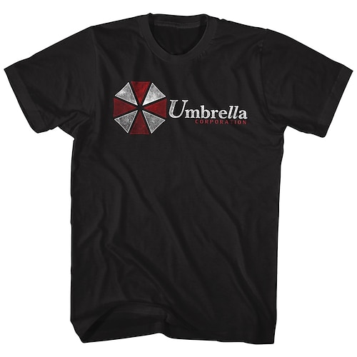 

Inspired by Resident Evil Umbrella Corporation T-shirt Cartoon Manga Anime Classic Street Style T-shirt For Men's Women's Unisex Adults' Hot Stamping 100% Polyester