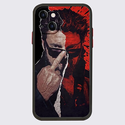 

The Boys Anime Phone Case For Apple iPhone 14 Pro Max 13 12 11 Pro Max Mini X XR XS 8 7 Plus Unique Design Protective Case Transparent Pattern Dustproof Back Cover TPU