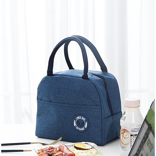 

Thickened Lunch Box Bag Waterproof Portable Aluminum Foil Lunch Bag Lunch Picnic Storage Bag Travel Fruit Preservation Bag