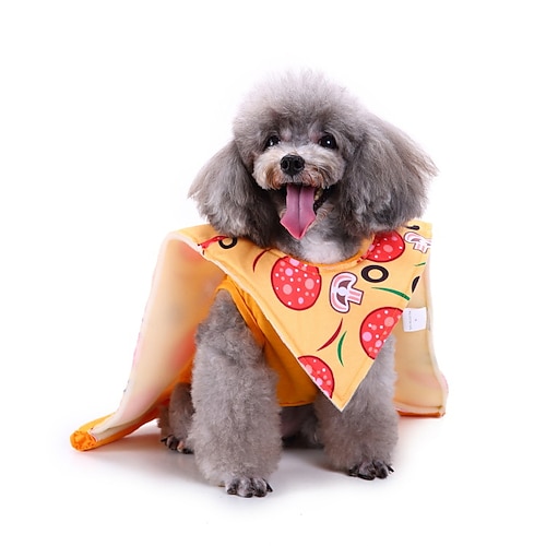 

Dog Festival Costume,Dog Cat Costume Fashion Funny Festival Outdoor Dog Clothes Puppy Clothes Dog Outfits Breathable Yellow Costume for Girl and Boy Dog Polyster XL