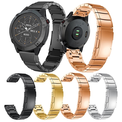 

1 pcs Smart Watch Band for Garmin Fenix 7S / 6S / 5S Plus Pro Sapphire Solar Fenix 7/6/5 Plus Pro Sapphire Solar Forerunner 955/945/935/745 Solar Fenix 7X / 6X / 5X / 3/3HR Plus Pro Sapphire Solar