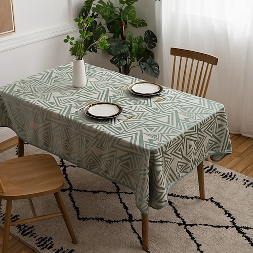 

Contton Linen Rectangle Tablecloth Pastoral Rustic Table Cloth Washable Table Cover for Indoor&Outdoor,Farmhouse Decor,Picnic,Tabletop Decoration