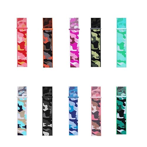 

2 PCS Smart Watch Band Compatible with Apple iWatch 38/40/41mm 42/44/45mm Nylon Adjustable Stretchy Sport Band for iWatch Smartwatch Strap Wristband for Series 7 / SE / 6/5/4/3/2/1