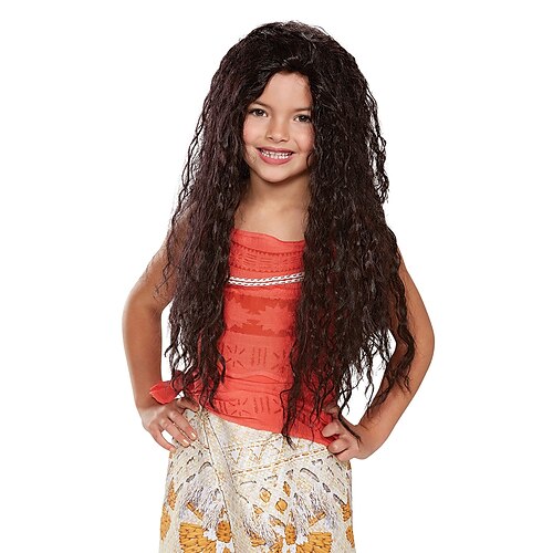 

Moana Deluxe Child Synthetic Cosplay Wig