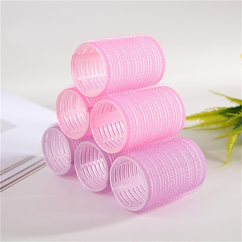 

Plastic Hair Roller Big Wave Hair Curler Adult Lazy Magic Type Self-adhesive Hair Curler Hairdressing Tool