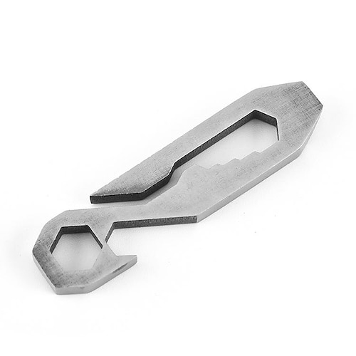 

Stainless Steel Multi-function Wrench Tool Eight-in-one Outdoor Combination Tool Hexagonal Wrench One-word Batch Bottle Opener