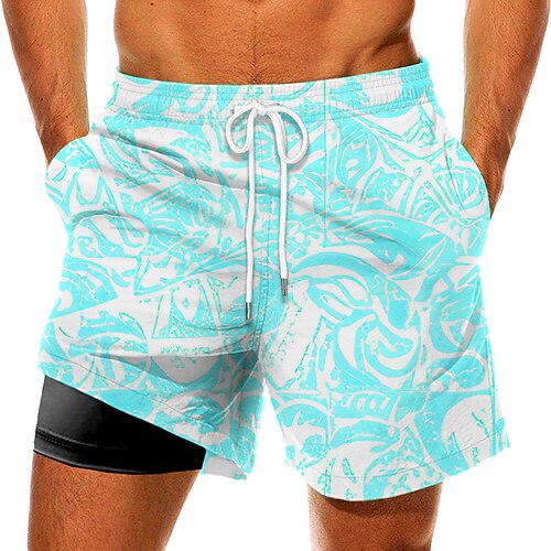 compression shorts bathing suit