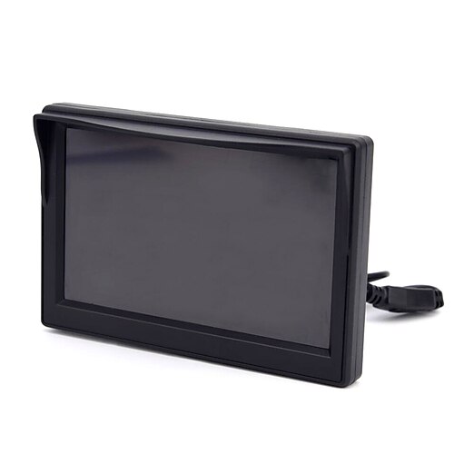 

KSJ-500 5 inch LCD Digital Screen Wired Car Rear View Kit LCD Screen / Brightness adjustment / AHD for Car Reversing camera