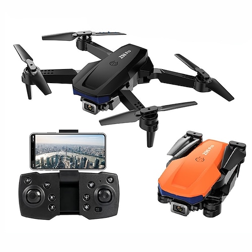 

Three-side obstacle avoidance HD aerial shooting DRONE folding aircraft toy Z98 single camera double panel model