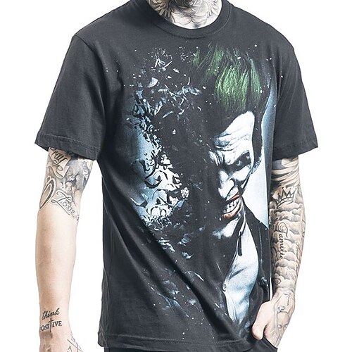 

Inspired by The Joker Joker T-shirt Back To School 100% Polyester Anime Classic Harajuku Kawaii T shirt For Unisex