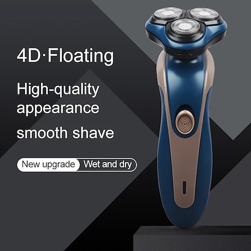 

4D High Quality Men's Floating Head Electric Shaver Beard Trimmer USB Rechargeable Waterproof Razor Shaving Machine for Men
