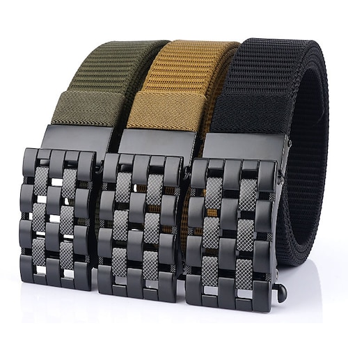 

Men's Military Tactical Belt Heavy Duty Automatic with Metal Buckle for Work Hunting Military / Tactical Outdoor / Combat