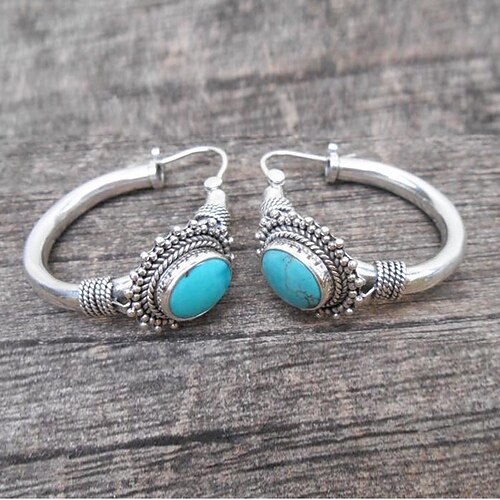 

1 Pair Drop Earrings For Women's Wedding Sport Engagement Alloy Vintage Style Precious