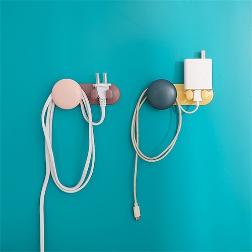 

Data Cable Wire Organizer For Samsung Apple Support all tablets Portable New Design Cable Organizer ABS