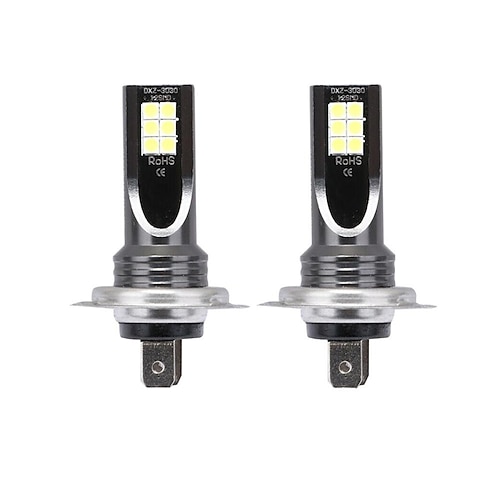 

2pcs / Set H7 80W Car LED Headlight Car Front Light Bulb Super Bright White Beam 6000K 12V Car Modeling Fog Light Kit IP68 Waterproof