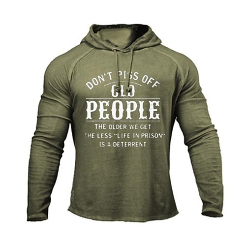 

Men's Pullover Hoodie Sweatshirt Graphic Patterned Slogan Patchwork Print Daily Sports Streetwear 3D Print Casual Big and Tall Hoodies Sweatshirts Green Black Gray