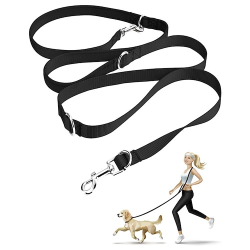 

Adjustable Length Leash For Pets Sports Walking Hands-free Dog Leash Dog Training Leash