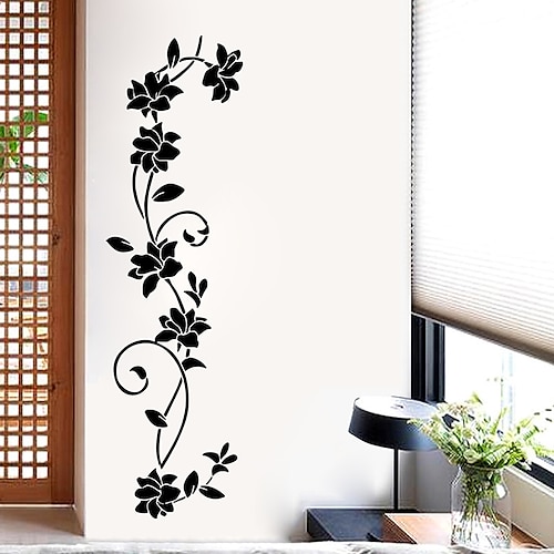 

Fiori e piante Adesivi da parete Camera da letto / Soggiorno, Rimovibile / Pre-incolla PVC Decorazioni per la casa Adesivo 1 pc