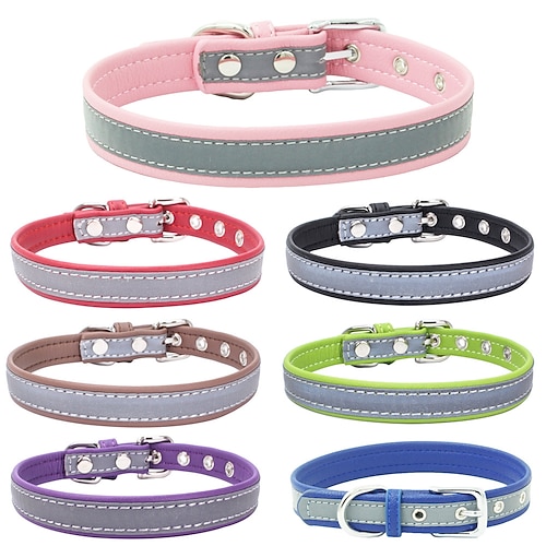 

Pet Collar Anti-lost Small and Medium Dog Lettering Collar Soft Microfiber Cat Collar
