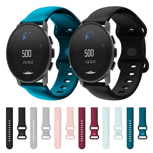 

1 pc Smart Watch Band Easyfit Sport Silicone Strap For Suunto 9 Peak Wristband For Suunto 3 Smartwatch Watchband Watch Strap Bracelet Accessories