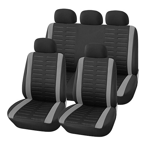 

StarFire 5 Sets Full Set Universal Adapter Car Seat Cover 4 Colors Optional Car Seat Cover Car Protective Decorative Interior