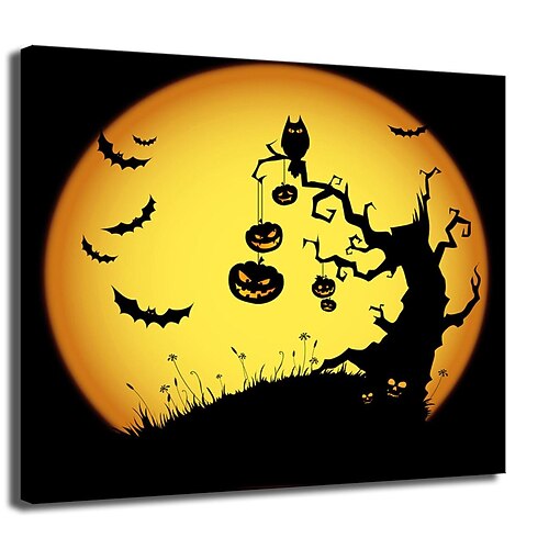 

cross-border wulian ebay aliexpress modern wall painting art cartoon halloween home decoration oil painting