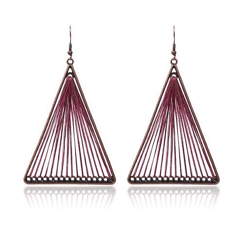 

Women's Earrings Elegant Street Stripe Earring