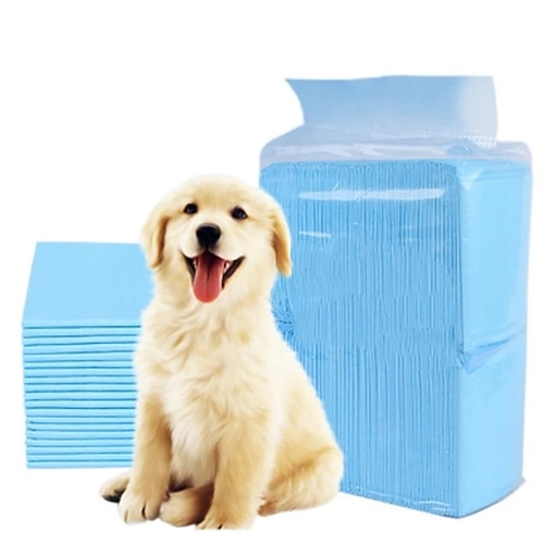

50pcs Dog Training Pee Pads Super Absorbent Pet Diaper Disposable Healthy Clean Nappy Mat for Pets Dairy Diaper Supplies 4560
