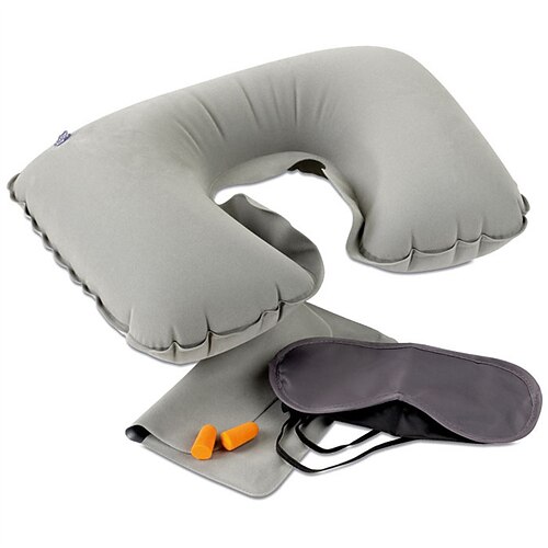 

U-shaped Pillow Outdoor Travel Inflatable Pillow U-shaped Neck Protector Portable Aircraft Neck Protector Travel Sambo Neck Pillow Sleeping Pillow