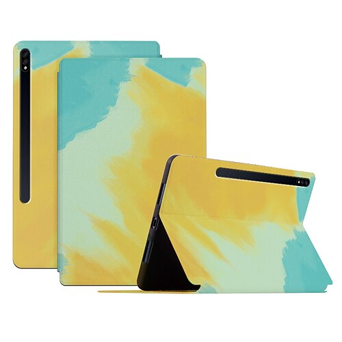 

Tablet Case Cover For Samsung Galaxy Tab A8 A7 2022 2021 Galaxy Tab S7 11'' (2020) Galaxy Tab S7 Plus 12.4'' (2020) Galaxy Tab S7 FE 12.4'' (2021) with Stand Magnetic Smart Auto Wake / Sleep Color