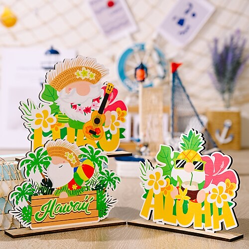 

Summer Wooden Ornaments Decoration New Creative Letter Ornaments Summer Lemon Wooden Pendulum Desktop Decoration