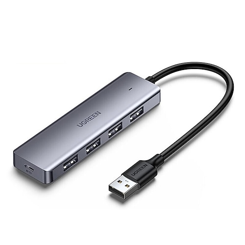 

UGREEN 4 Ports USB Type C to USB 3.0 Hub Splitter Adapter for MacBook Pro iPad Pro Samsung Galaxy Note 10 S10