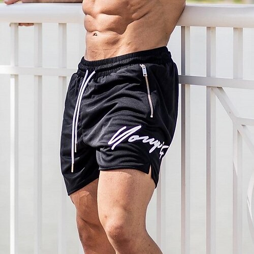 

Men's Running Shorts Bottoms Outdoor Sports & Outdoor Quick Dry Running Sportswear Activewear White Black Blue / Stretchy / Casual / Athleisure