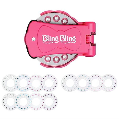 Hair Bedazzler Kit with Rhinestones Glam Collection Hair Bling Gems for  GirlsCome with Glam Styling Tool and 180 Gems - Load Click Bling! Hair  Fashion 2024 - $13.99