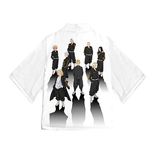 

Inspired by Tokyo Revengers Hanagaki Takemichi Anime Cartoon Polyster Anime Classic Street Style Top For Men's / Women's / Couple's
