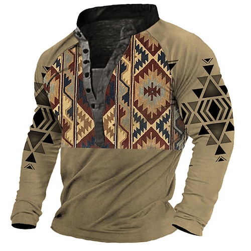 

Men's Unisex Sweatshirt Pullover Geometric Graphic Prints Print Casual Daily Sports 3D Print Designer Casual Hoodies Sweatshirts Yellow