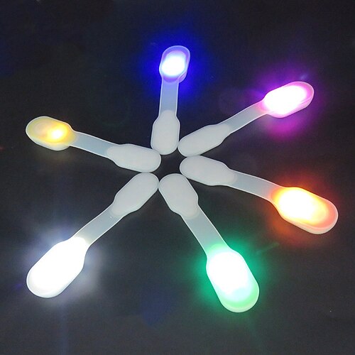 

LED Luminous Silicone Adjacent Clip Light Magnetic Suction Light Outdoor Sports Warning Light Mountaineering Lighting Night Running Safety Warning Light Multi-color Optional Outdoor Work Warning Light