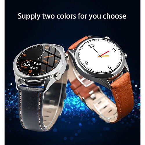 

IQ121 Smart Watch 1.28 inch Smartwatch Fitness Running Watch Bluetooth Temperature Monitoring Pedometer Call Reminder Compatible with Android iOS Women Men Waterproof Long Standby Hands-Free Calls IP