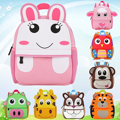 

Schulrucksack Bookbag Zeichentrick Kawii für Schüler niños Multi-Funktion Wasserdicht Atmungsaktiv Oxford Stoff Schulranzen Rucksack Schulranzen 13 Zoll