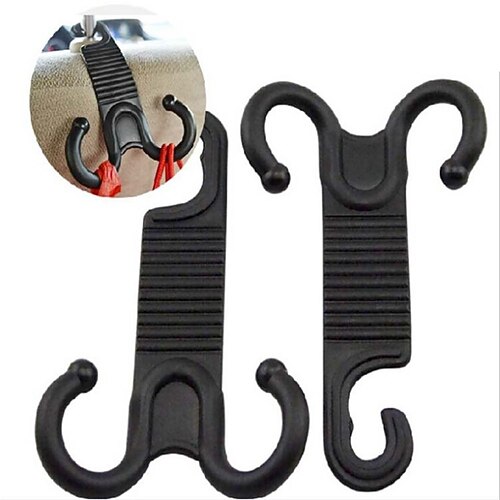 

Car Hook Multi-purpose Creative Seat Back Hook Car Long Version Double Hook Storage Hook Debris Hook